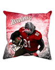'Tampa Bay Doggos' Personalized Pet Throw Pillow