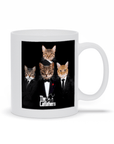 'The Catfathers' Personalized 4 Pet Mug