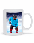 'The Hockey Player' Custom Pet Mug