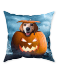 'The Pawmpkin' Personalized Pet Throw Pillow