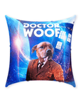 'Dr. Woof (Male)' Personalized Pet Throw Pillow