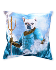 'Pawseidon' Personalized Pet Throw Pillow