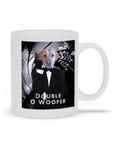 'Double O Woofer' Personalized Pet Mug
