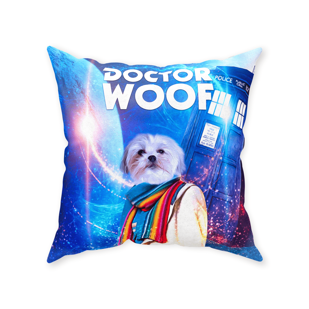 WOOF WOOF, Throw Pillows