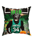 'Boston Walkies' Personalized Pet Throw Pillow