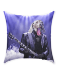 'The Rocker' Personalized Pet Throw Pillow