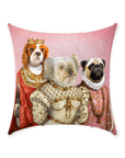 'The Royal Ladies' Personalized 3 Pet Throw Pillow