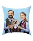 'Step Doggo/Humans' Personalized Throw Pillow