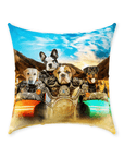 'Harley Wooferson' Personalized 6 Pet Throw Pillow