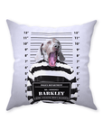 'The Guilty Doggo' Personalized Pet Throw Pillow