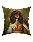 'Prince Doggenheim' Personalized Pet Throw Pillow