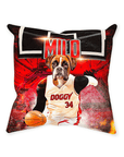'Doggo Heat' Personalized Pet Throw Pillow