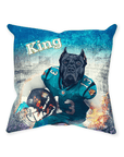 'Jacksonville Doggos' Personalized Pet Throw Pillow