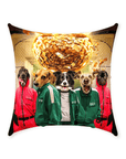 'Squid Paws' Personalized 5 Pet Throw Pillow