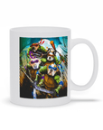 'Teenage Mutant Ninja Doggos' Personalized 4 Pet Mug