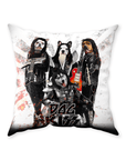 'Kiss Doggos' Personalized 4 Pet Throw Pillow