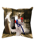 'Taekwondogg' Personalized Pet Throw Pillow