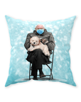 'Bernard and Pet' Personalized Throw Pillow