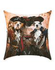 'The Pirates' Personalized 3 Pet Throw Pillow