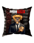 'Doggo Heist' Personalized Pet Throw Pillow