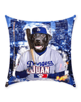 'Los Angeles Doggers' Personalized Pet Throw Pillow