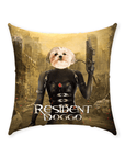 'Resident Doggo' Personalized Pet Throw Pillow