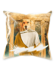 'Zeus Doggo' Personalized Pet Throw Pillow