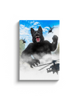 'Kong-Dogg' Personalized Pet Canvas