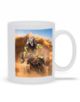 'The Motocross Rider' Personalized Pet Mug