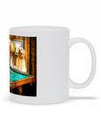 'The Pool Players' Personalized 5 Pet Mug