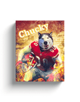 'Kansas City Doggos' Personalized Dog Canvas
