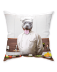 'The Chef' Personalized Pet Throw Pillow