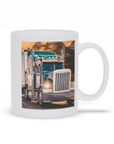 'The Trucker' Personalized Pet Mug