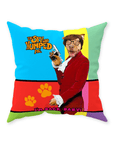 'The Spy Who Humped Me' Personalized Pet Throw Pillow