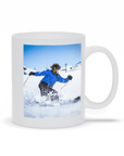 'The Skier' Custom Pet Mug