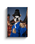 'The Asian Emperor' Personalized Pet Canvas