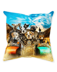 'Harley Wooferson' Personalized 8 Pet Throw Pillow