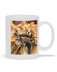 'Dogati Rider' Personalized Pet Mug