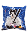 'New York Yankers' Personalized Pet Throw Pillow