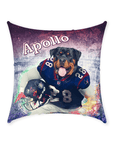 'Houston Doggos' Personalized Pet Throw Pillow