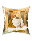 'Zeus Doggo' Personalized Pet Throw Pillow