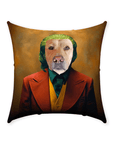 'Joker Doggo' Personalized Pet Throw Pillow