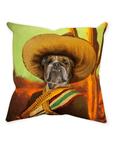 'El Jefe' Personalized Pet Throw Pillow