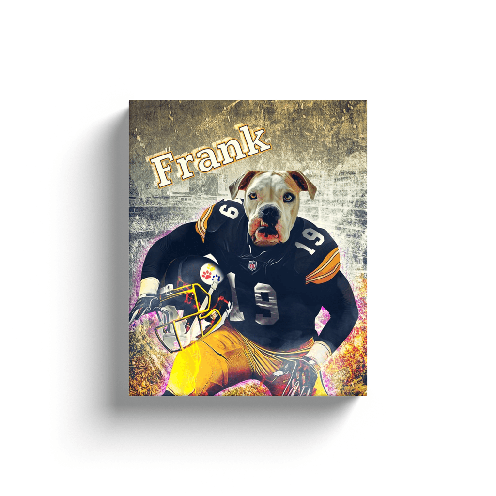 &#39;Pittsburgh Doggos&#39; Personalized Dog Canvas