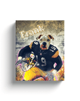 'Pittsburgh Doggos' Personalized Dog Canvas