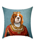 'The Queen' Personalized Pet Throw Pillow