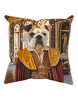 'The Prince' Personalized Pet Throw Pillow