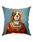 'The Queen' Personalized Pet Throw Pillow
