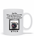 'Dear Pet Mom' Custom Pet Mug