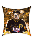 'Pittsburgh Pawrates' Personalized Pet Throw Pillow